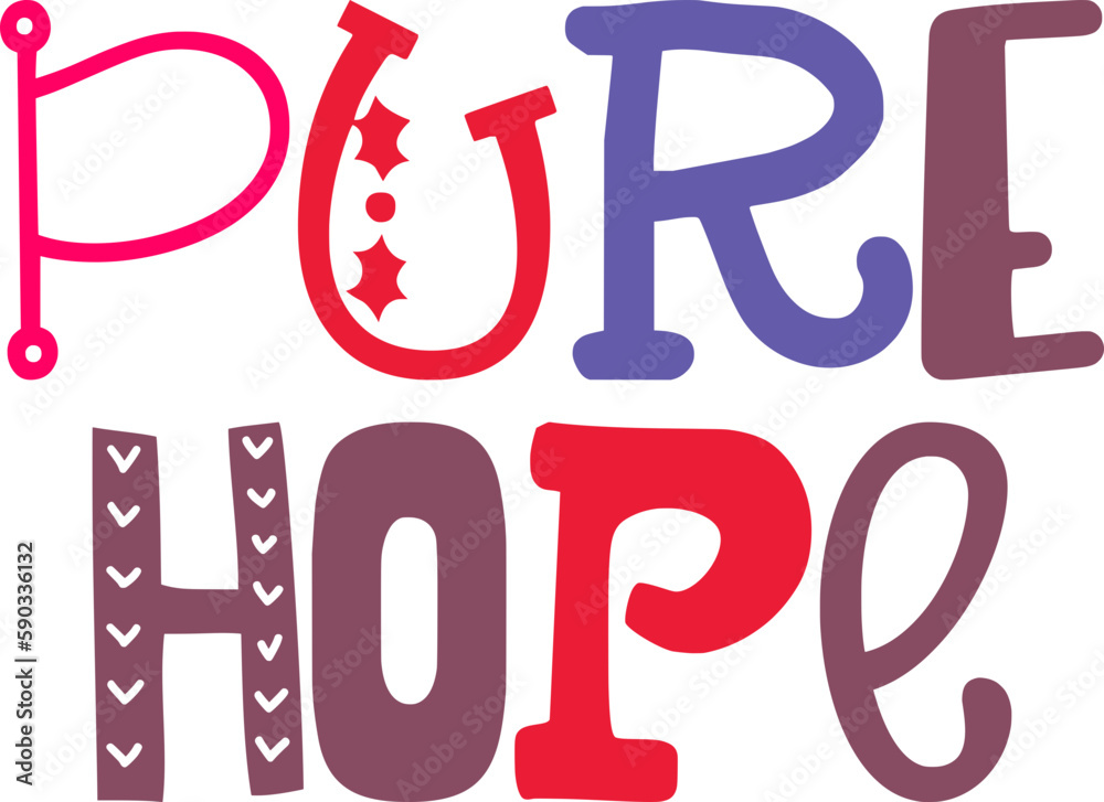 Pure Hope Calligraphy Illustration for Magazine, Poster, Presentation , Newsletter Pure Hope Calligraphy Illustration for Magazine, Poster, Presentation , Newsletter