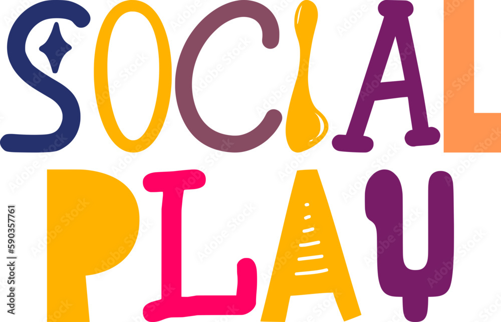 Social Play Calligraphy Illustration for Magazine, Motion Graphics, Logo, Mug Design Social Play Calligraphy Illustration for Magazine, Motion Graphics, Logo, Mug Design