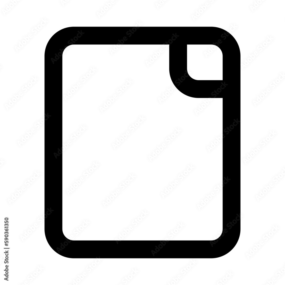 new documents of user interface outline icon set new documents of user interface outline icon set