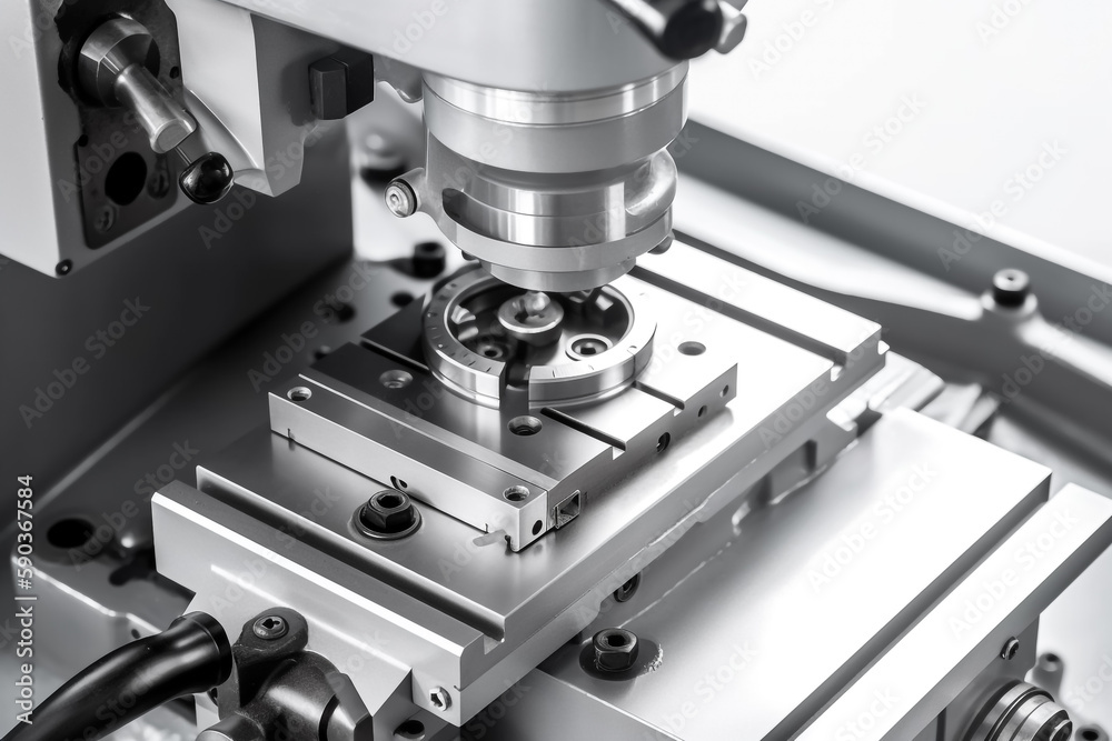 Illustration of Milling machine head, AI Generated image. Illustration of Milling machine head, AI Generated image.