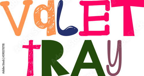 Valet Tray Typography Illustration for Book Cover, Magazine, T-Shirt Design, Newsletter