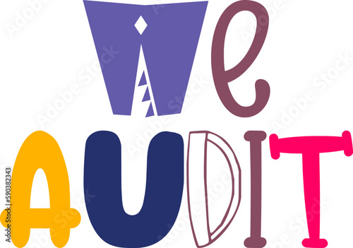 We Audit Calligraphy Illustration for Logo, Sticker , Bookmark , Book Cover