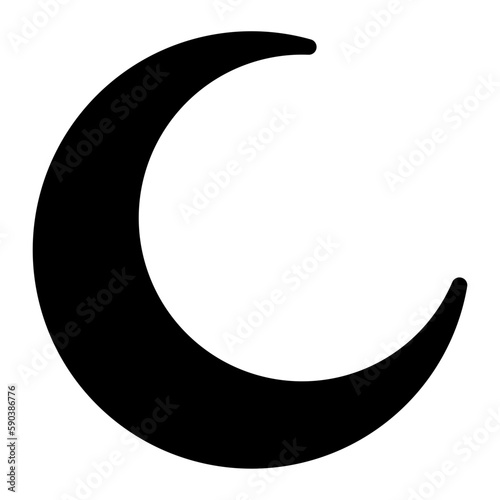 bulan Sabit line icon