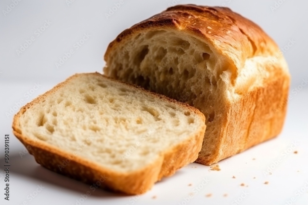 sliced bread isolated on white sliced bread isolated on white