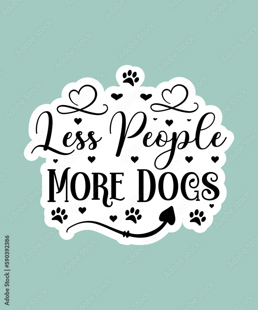 Dog Sticker SVG bundle, Dog Mom Sticker,Animal Sticker, dog svg bundle