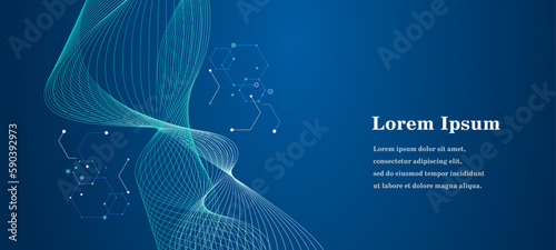 幾何学 抽象 遺伝子 科学 背景