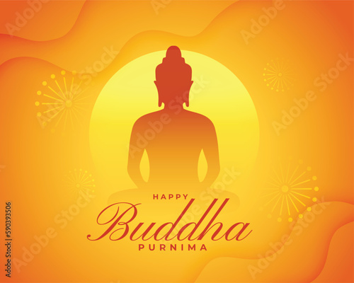 buddha purnima background for celebrating indian culture
