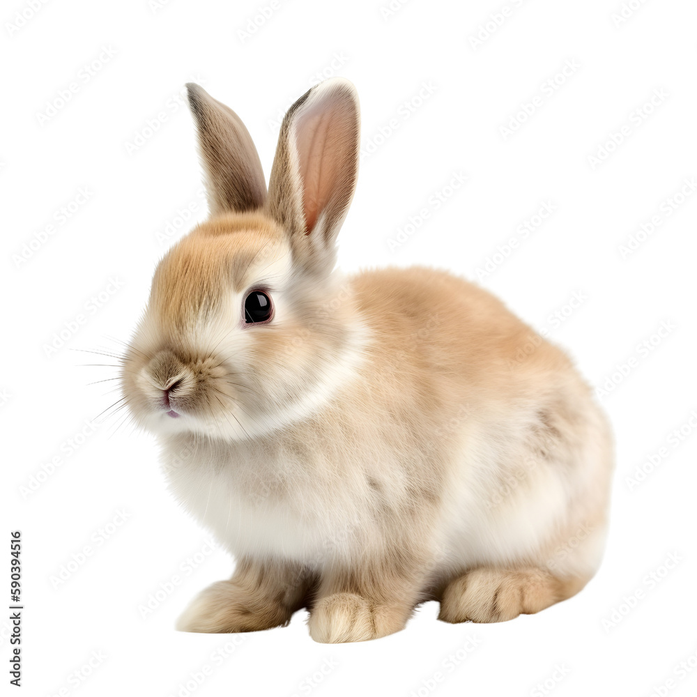 rabbit isolated on transparent background rabbit isolated on transparent background