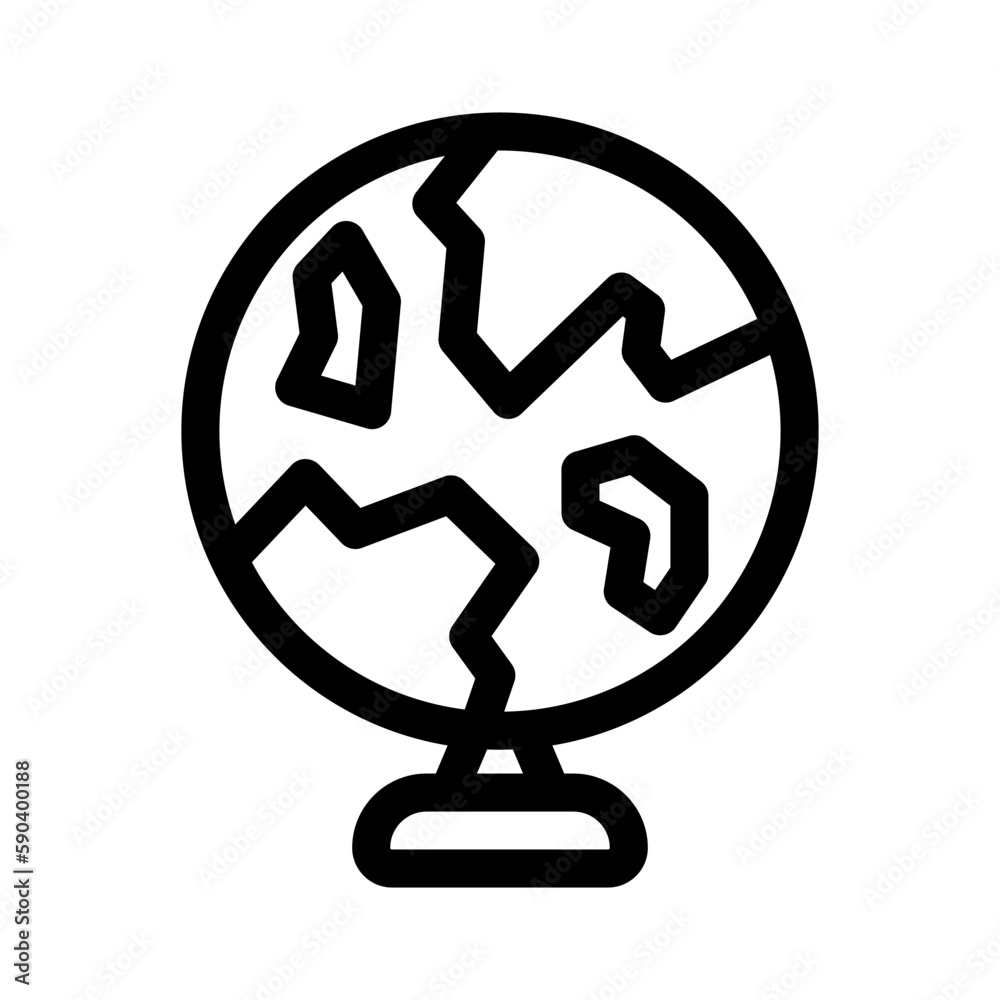globe icon or logo isolated sign symbol vector illustration - high quality black style vector icons globe icon or logo isolated sign symbol vector illustration - high quality black style vector icons