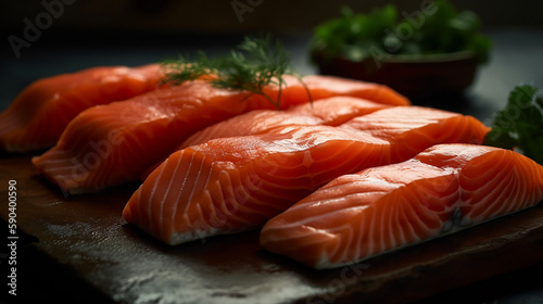 Fresh salmon to qualify as sashimi grade