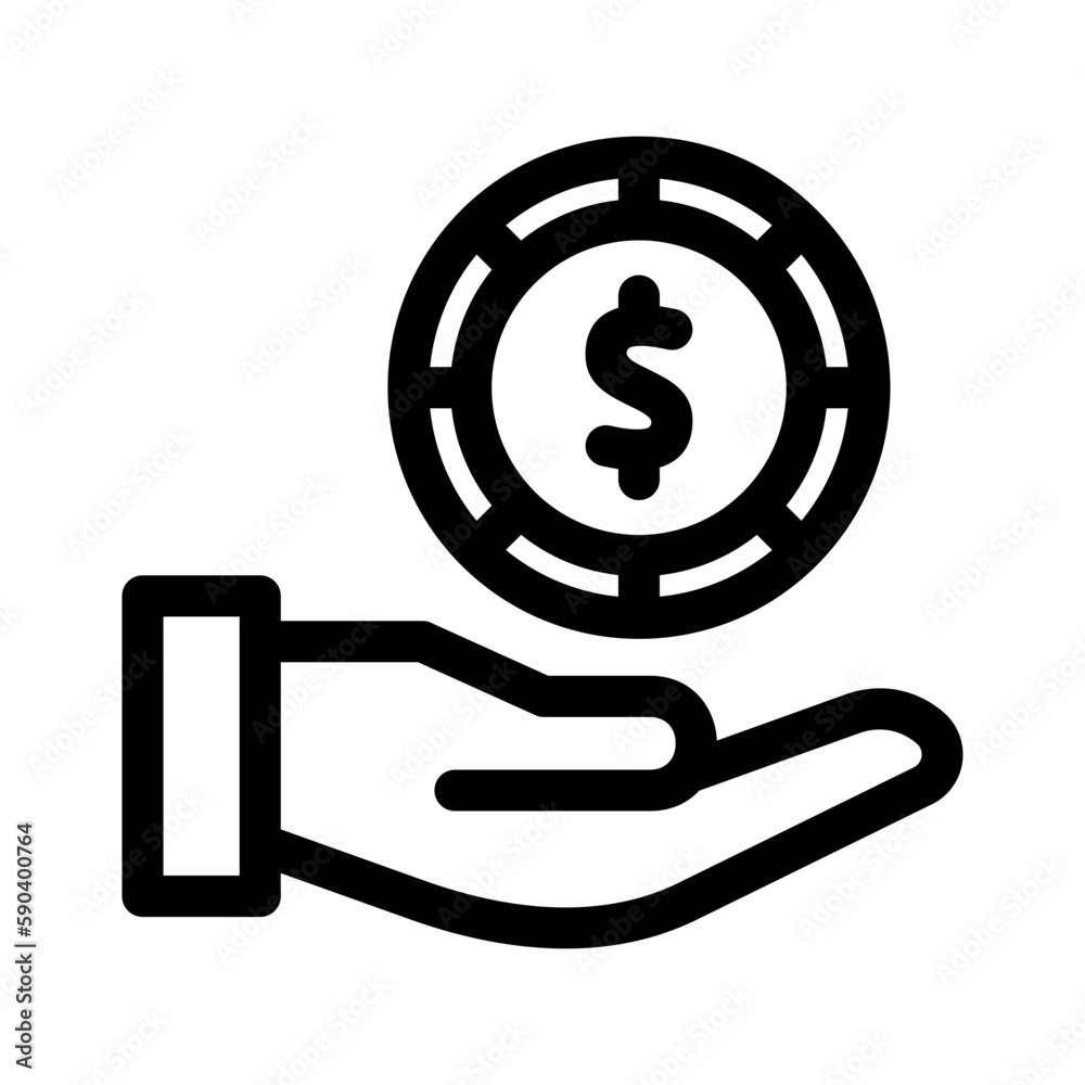 paying icon or logo isolated sign symbol vector illustration - high quality black style vector icons paying icon or logo isolated sign symbol vector illustration - high quality black style vector icons