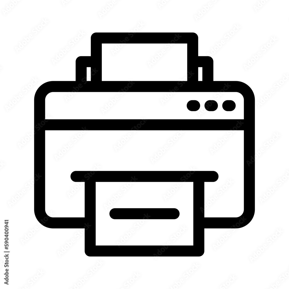 printer icon or logo isolated sign symbol vector illustration - high quality black style vector icons printer icon or logo isolated sign symbol vector illustration - high quality black style vector icons