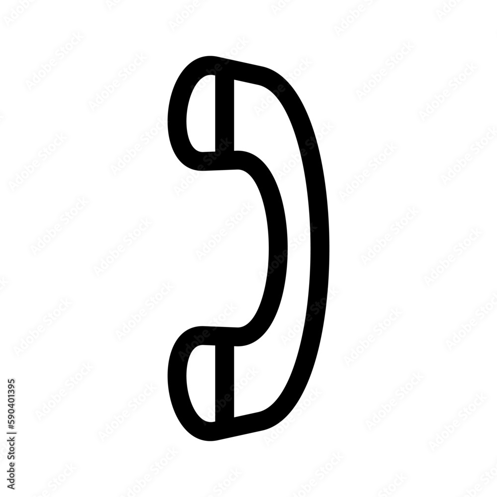 telephone icon or logo isolated sign symbol vector illustration - high quality black style vector icons telephone icon or logo isolated sign symbol vector illustration - high quality black style vector icons