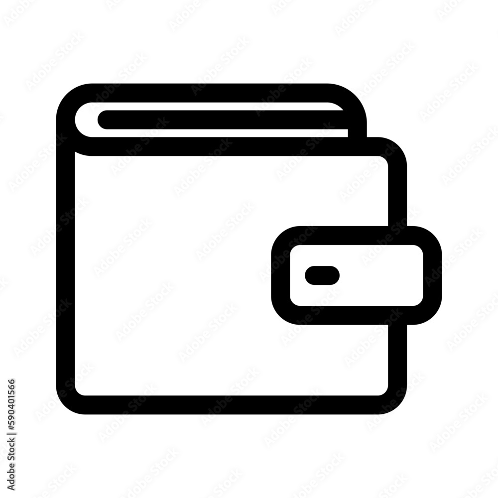 wallet icon or logo isolated sign symbol vector illustration - high quality black style vector icons wallet icon or logo isolated sign symbol vector illustration - high quality black style vector icons