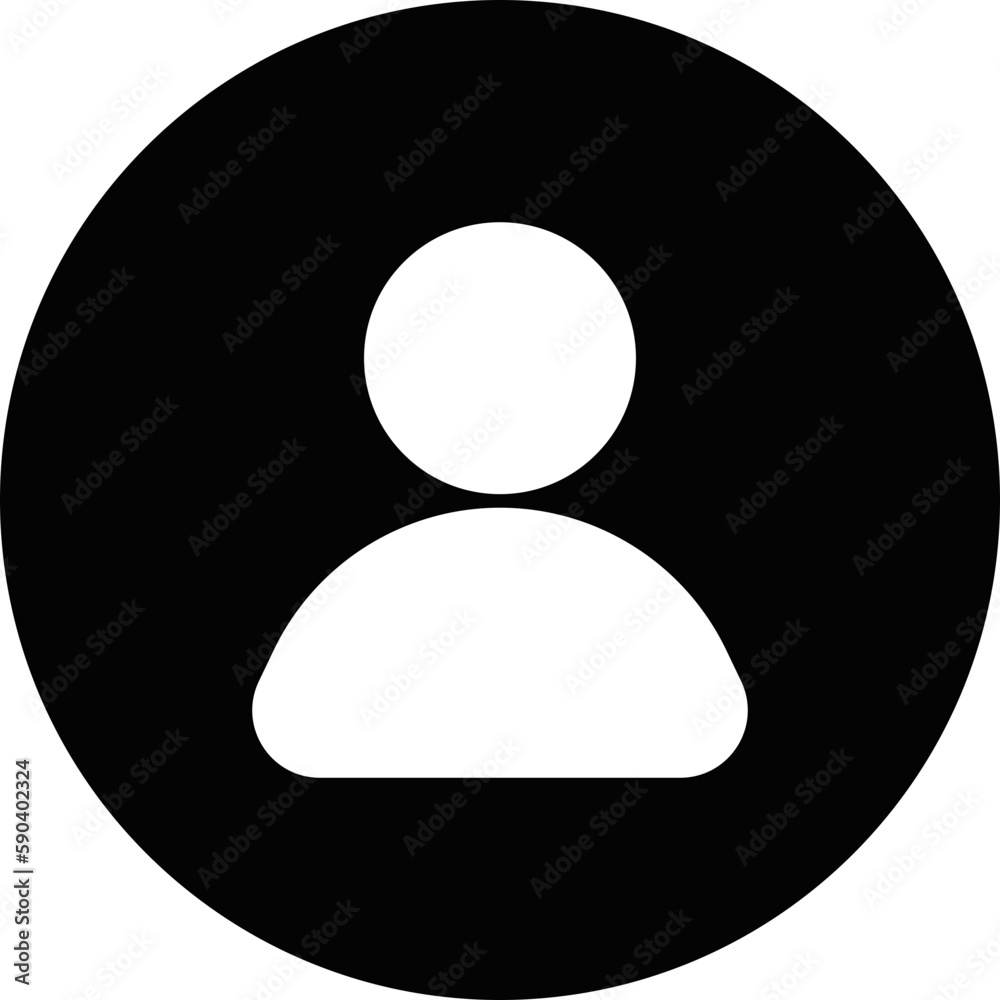 Person Contact Icon Vector Person Contact Icon Vector