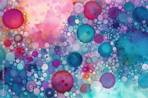 abstract watercolor splash ...