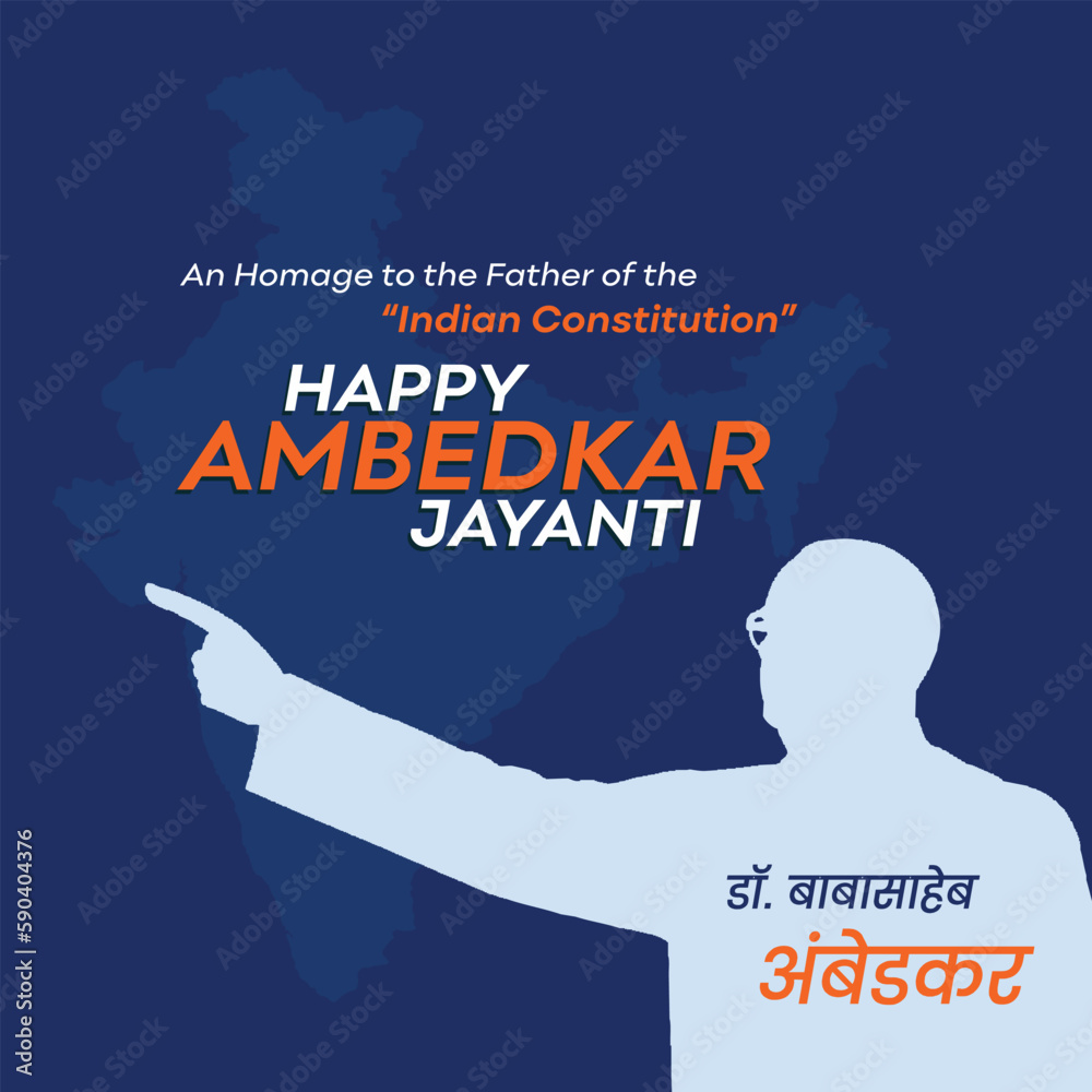 Happy Ambedkar Jayanti Dr B R Ambedkar, Babasaheb, Indian Constituency ...