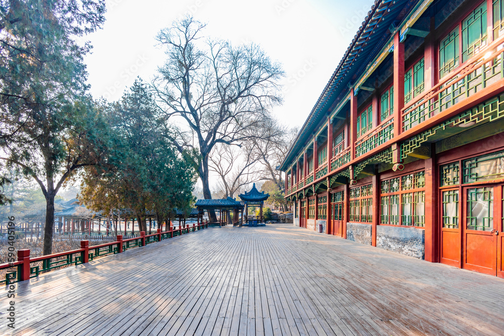 Fototapeta premium Jinci Temple in Shanxi Province, China