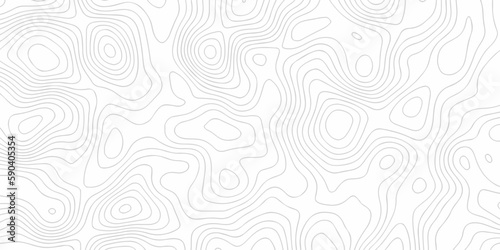 Topographic map. Geographic mountain relief. Abstract lines background. Contour maps. Vector illustration, Topo contour map on white background, Topographic contour lines vector map seamless pattern.