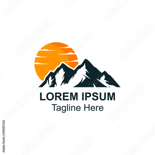 mountain company logo for bussines