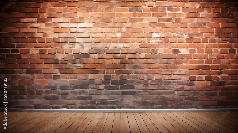 brick wall and floor brick wall and floor