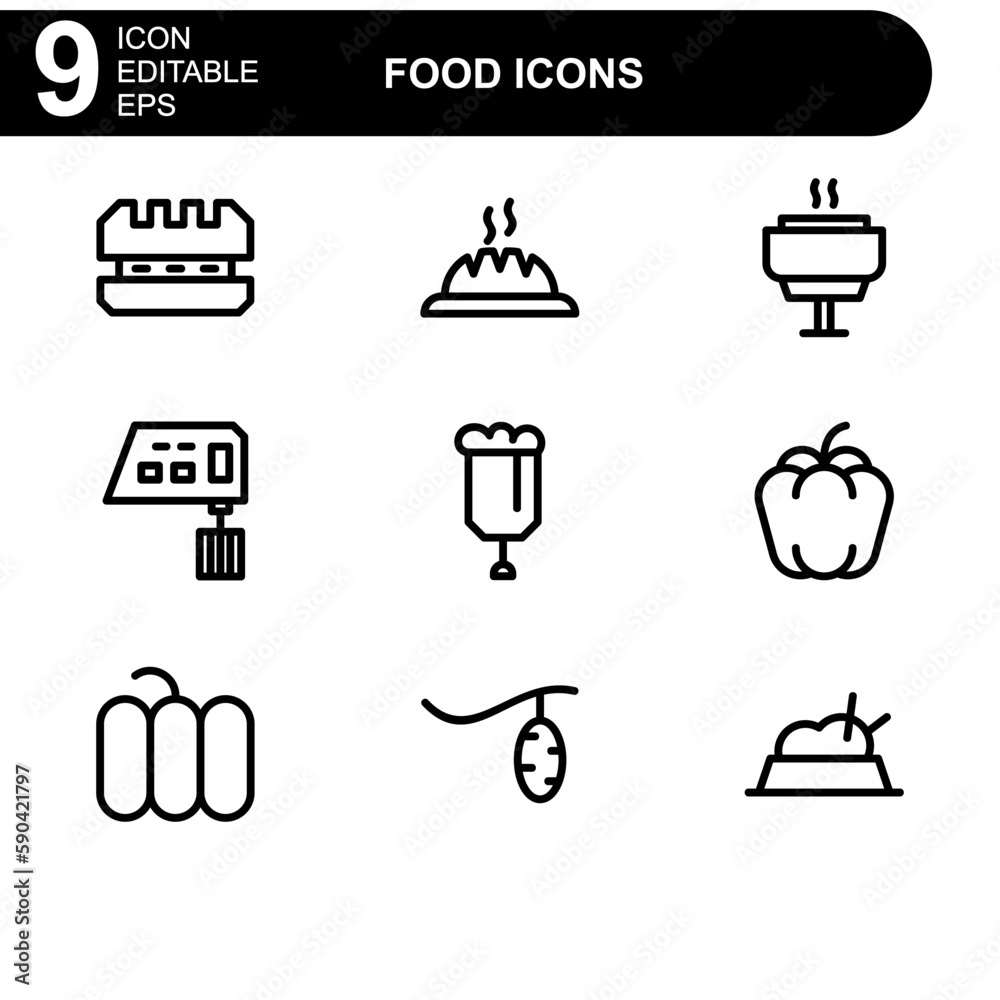 food icon or logo isolated sign symbol vector illustration - high quality black style vector icons
food icon or logo isolated sign symbol vector illustration - high quality black style vector icons