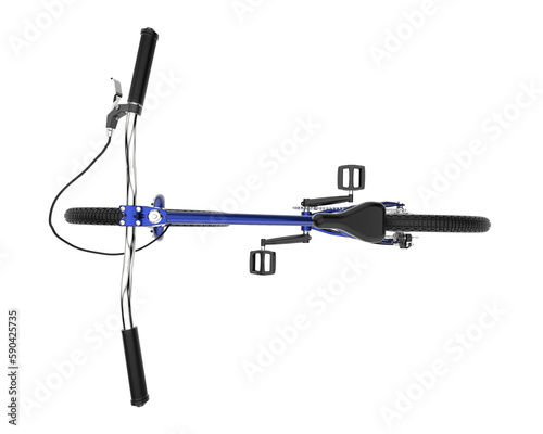 Realistic bike isolated on transparent background. 3d rendering - illustration © Cristian