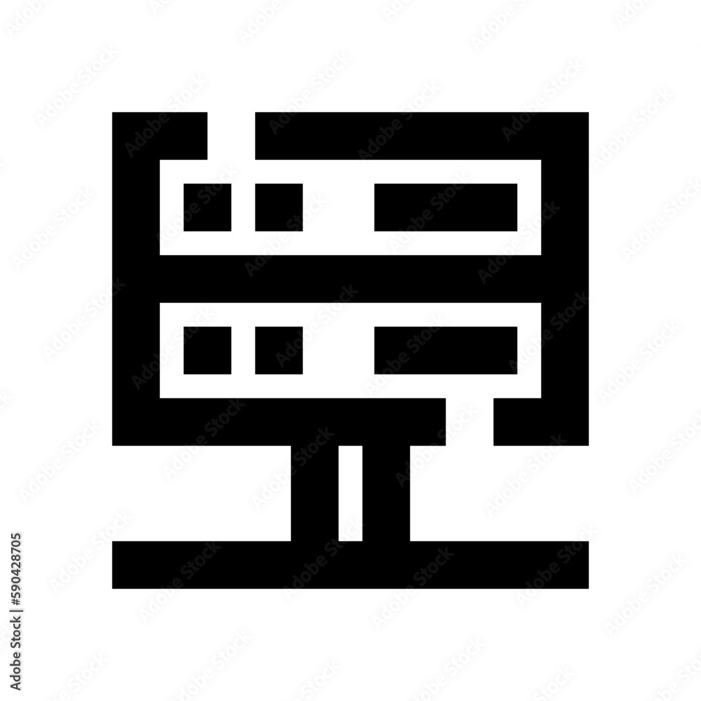 Server line icon Server line icon