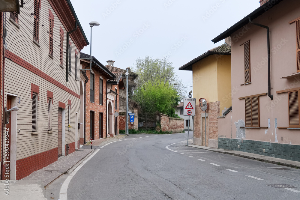 Linarolo characteristic village houses roofs streets art history culture tourism Italy Italian Linarolo characteristic village houses roofs streets art history culture tourism Italy Italian