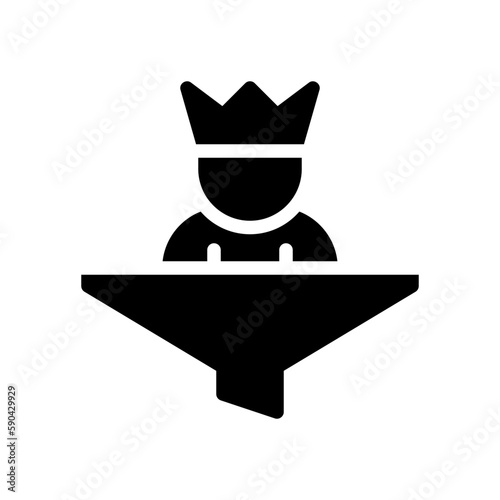 selective glyph icon