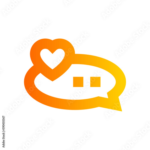 favourite gradient icon
