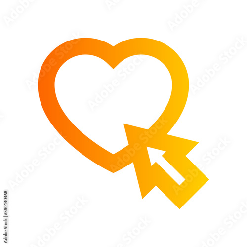 favourite gradient icon