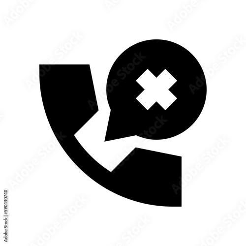 complaint glyph icon