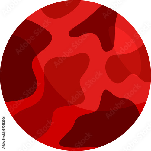 Mars Planet Illustration