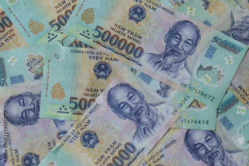 ベトナムドン紙幣（500000ドン紙幣） photo