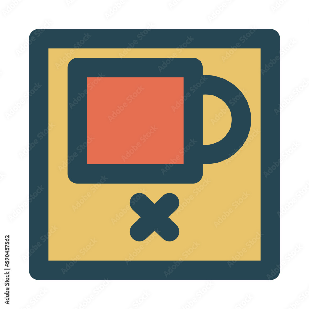 no drink of ramadan month fill icon set no drink of ramadan month fill icon set