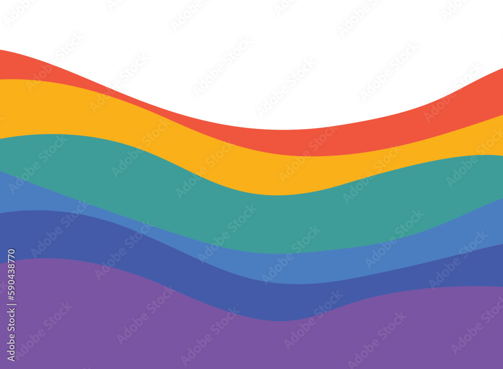 rainbow Abstract  vector illustration background colorful geometric creative for business banner, poster, flyer, card, cover,lgbt