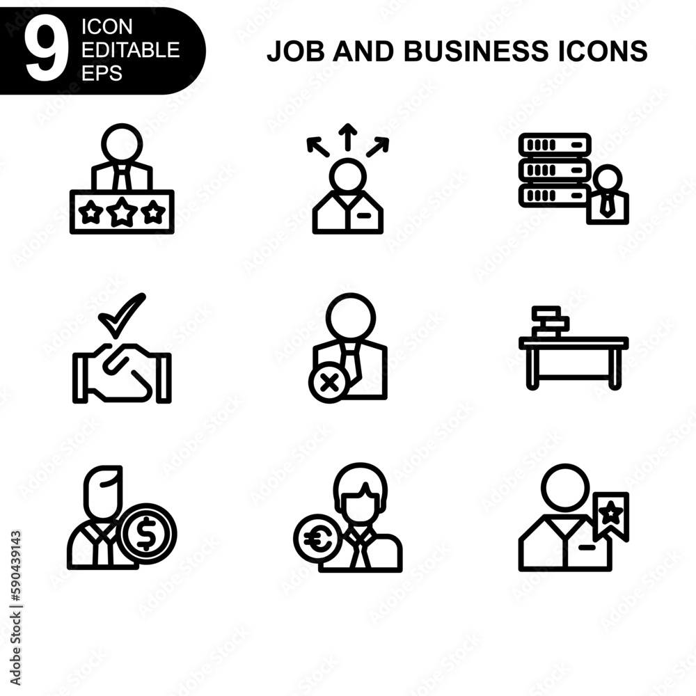 job and business icon or logo isolated sign symbol vector illustration - high quality black style vector icons job and business icon or logo isolated sign symbol vector illustration - high quality black style vector icons
