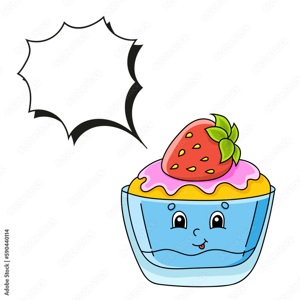 Speech bubble of different shape. With a cute cartoon character. Hand drawn. Thinking balloons. Isolated on white background. doodle style. Vector illustration. Speech bubble of different shape. With a cute cartoon character. Hand drawn. Thinking balloons. Isolated on white background. doodle style. Vector illustration.