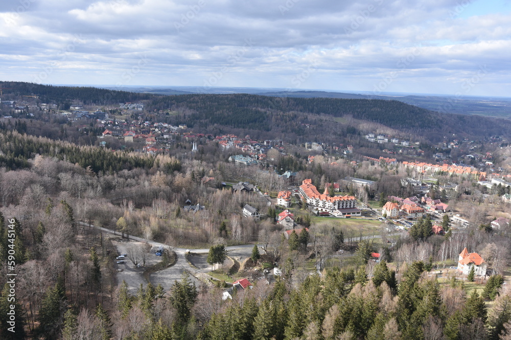 ŚwieradówZdrój, Dolny Śląsk, Polska, subregion, Karkonosze, góry