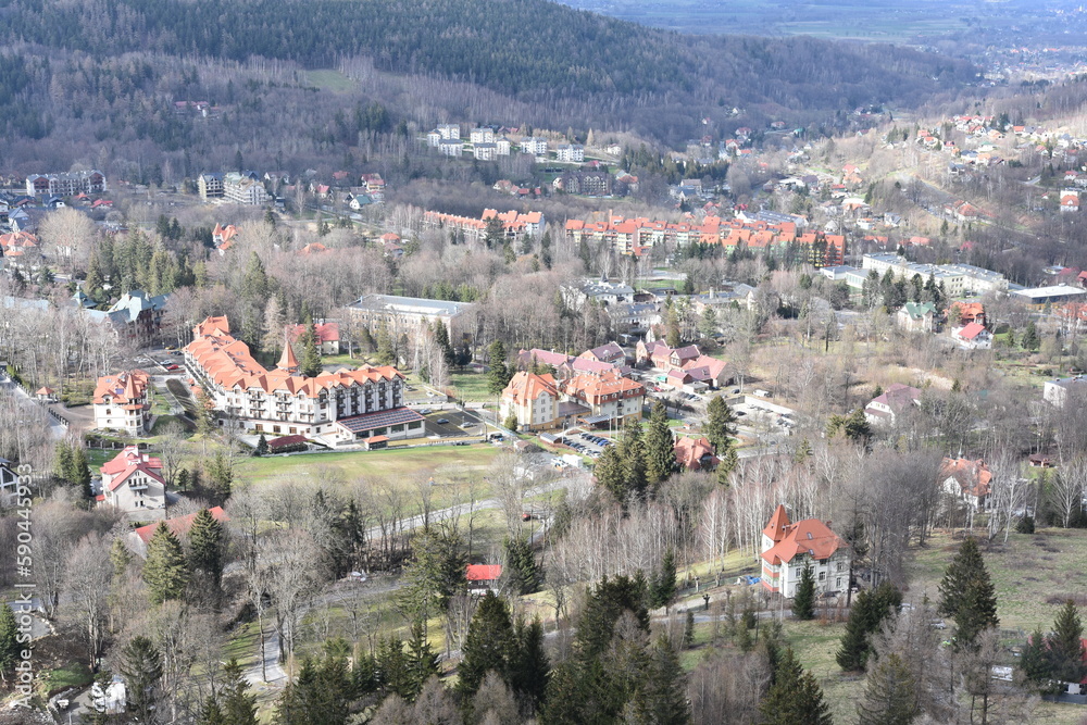 ŚwieradówZdrój, Dolny Śląsk, Polska, subregion, Karkonosze, góry
