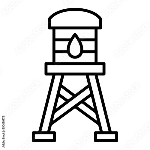 Water Tower Icon