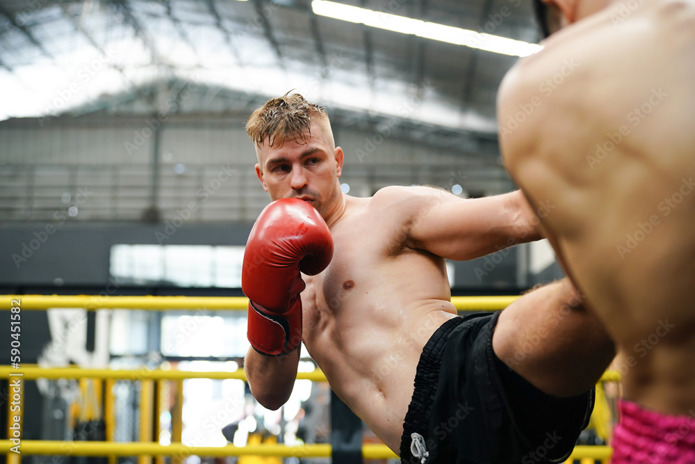 Muay Thai, The martial art of Thailand, A boxer with the weapon of kick