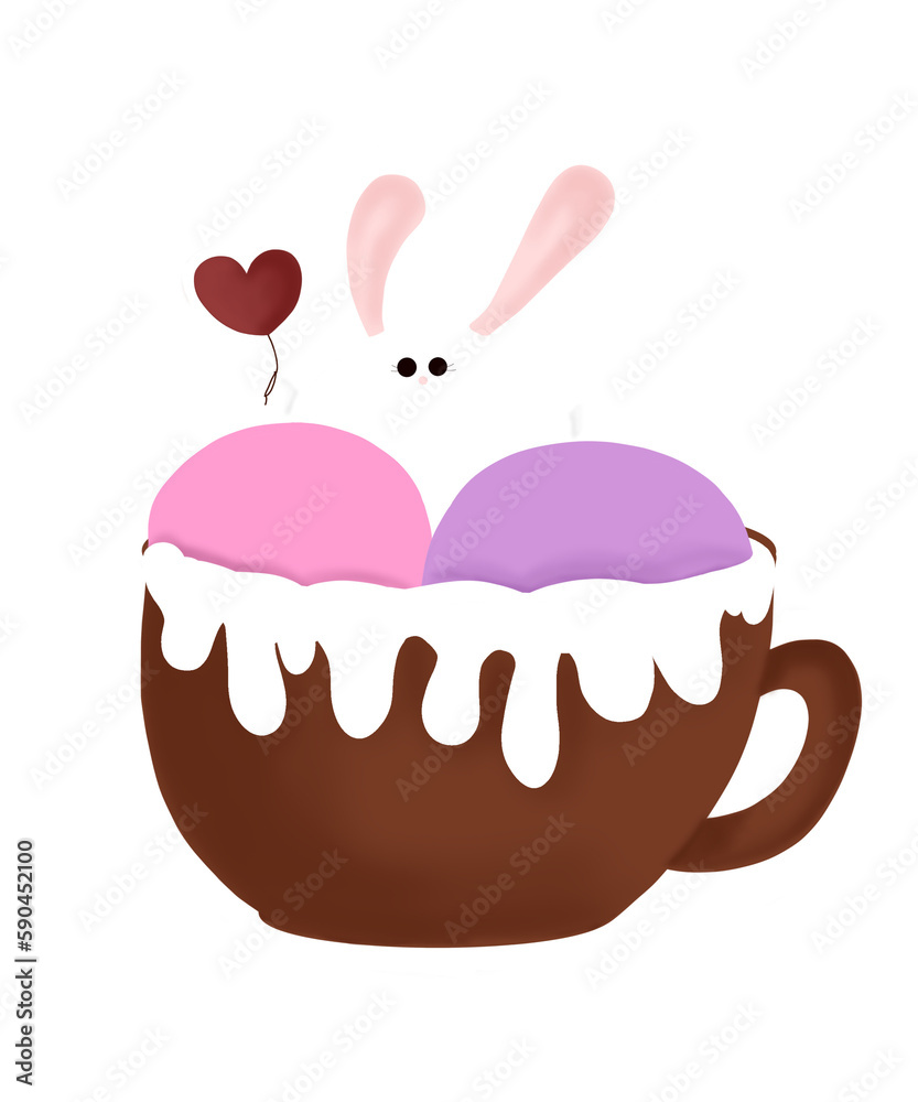 ice cream,rabbit,bunny,dessert,food,bunny ice cream,cups ice cream,rabbit,bunny,dessert,food,bunny ice cream,cups