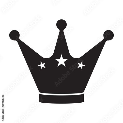Bild auf Leinwand Crown logo vector