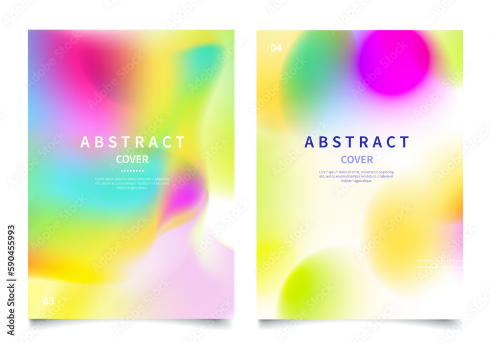 Trendy fluid color gradient abstract background. Colorful Abstract Background. Vector Illustration 