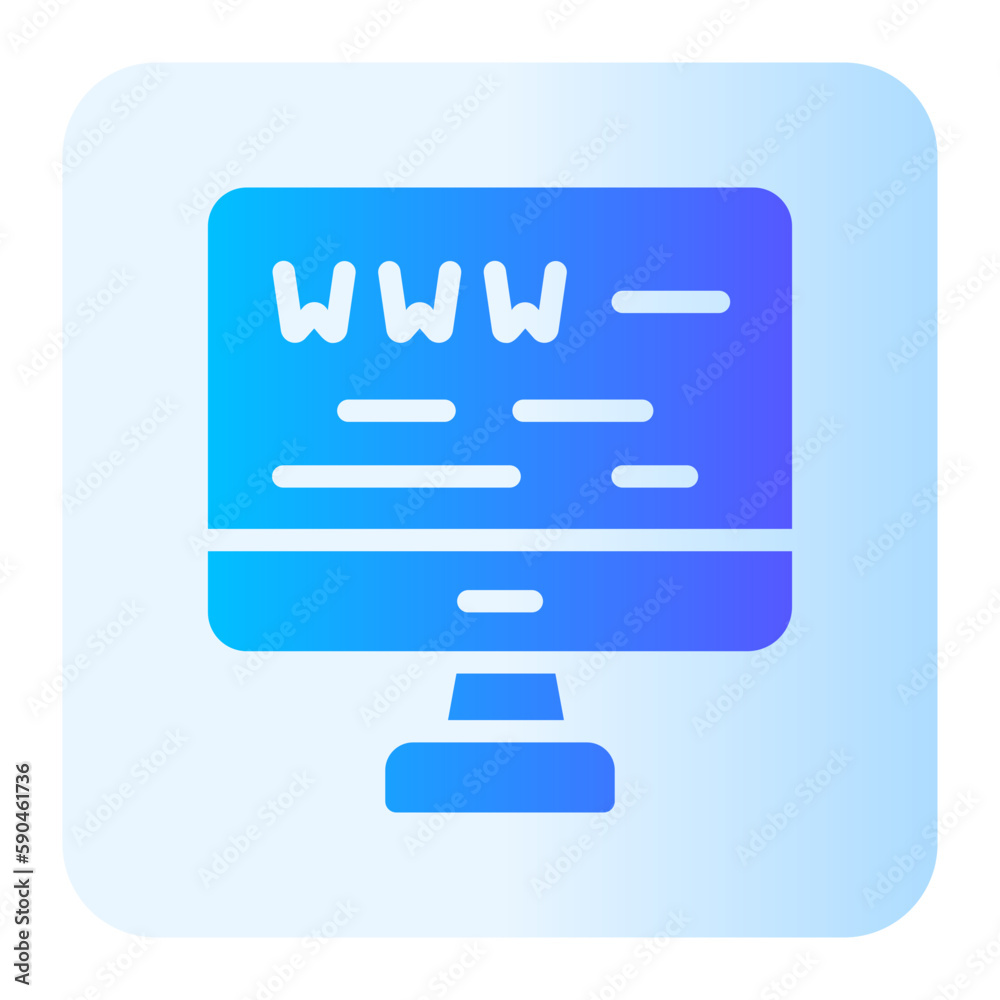 website gradient icon website gradient icon