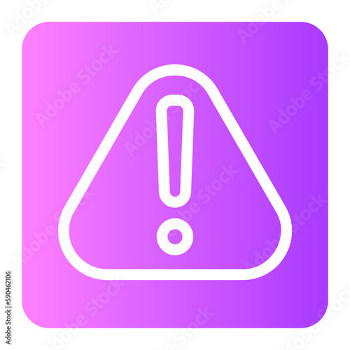error gradient icon