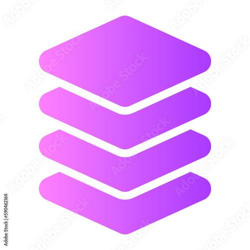 layers gradient icon
