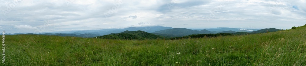 Panorama of Mountains